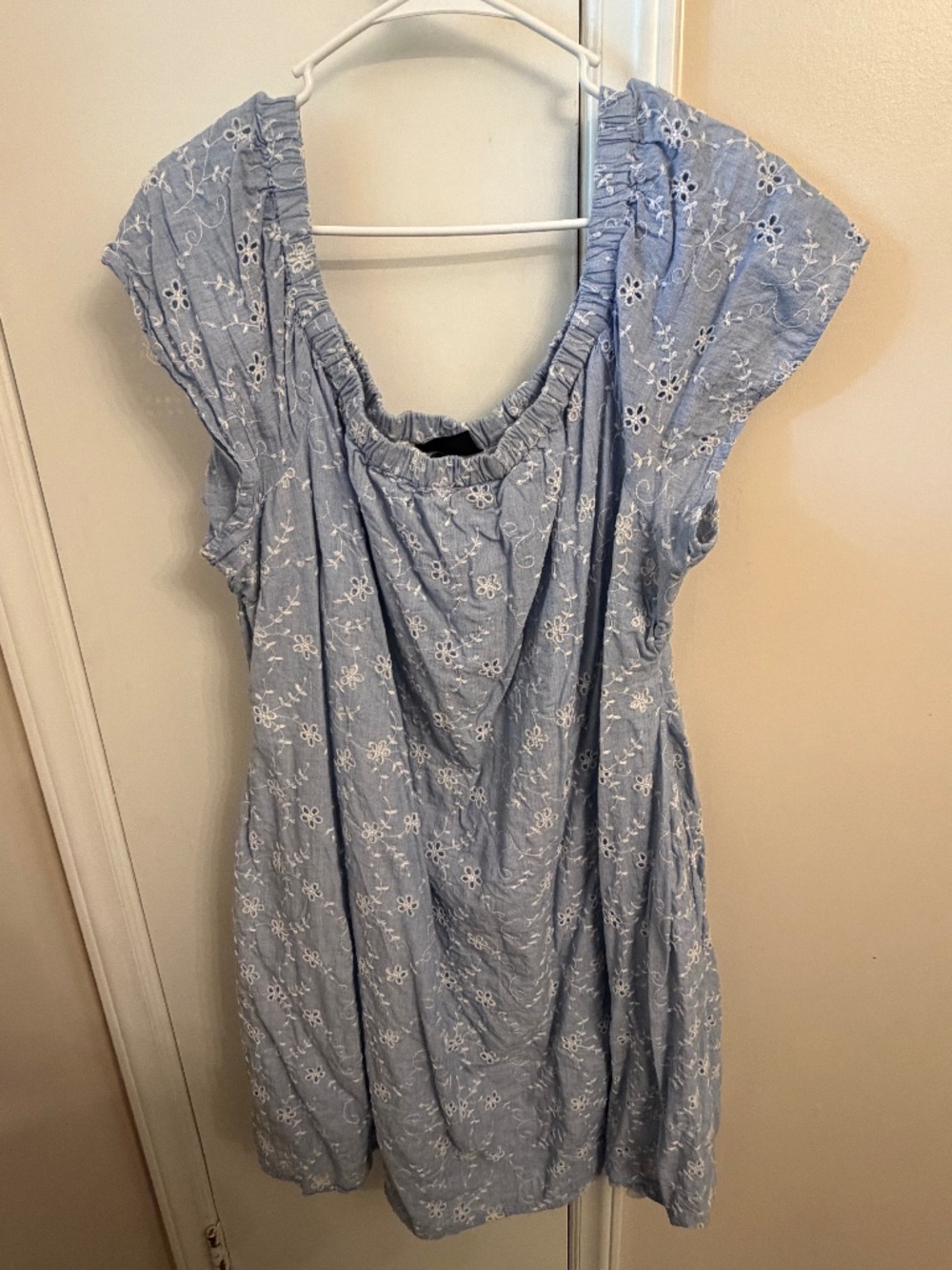 White Flower Lane Bryant Dress